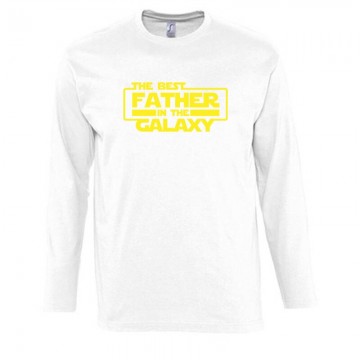 Best Father In The Galaxy Hosszú Ujjú Póló