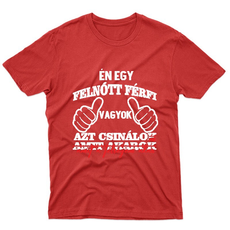 Felnőtt Férfi Unisex Póló