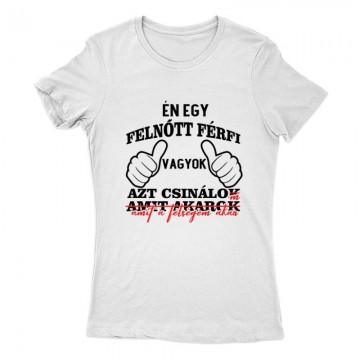 Felnőtt Férfi Női Póló