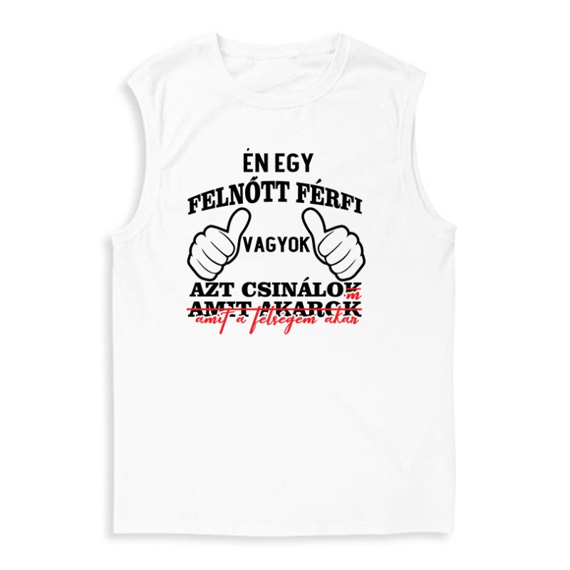 Felnőtt Férfi Férfi Trikó