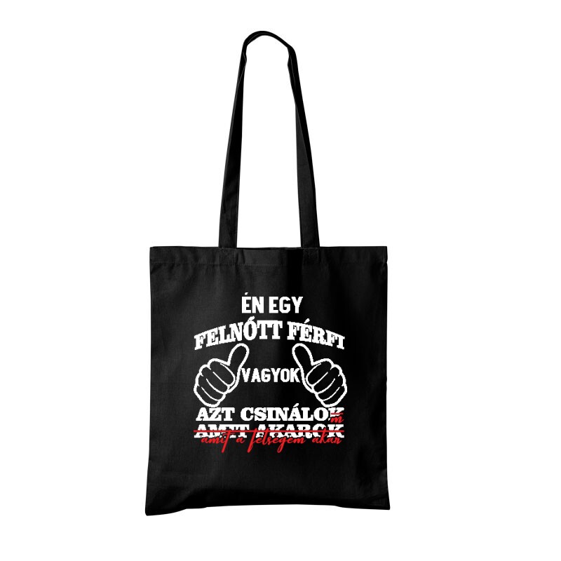 Felnőtt Férfi Bevásárló Táska