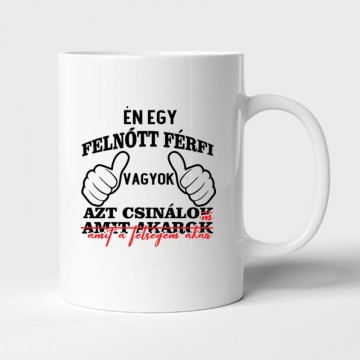 Felnőtt Férfi Bögre