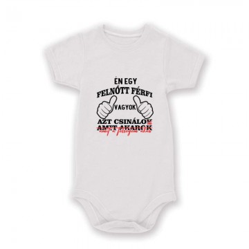 Felnőtt Férfi Baby Body