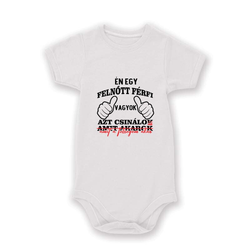 Felnőtt Férfi Baby Body