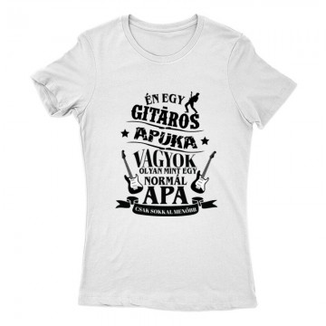 Gitáros Apuka Női Póló