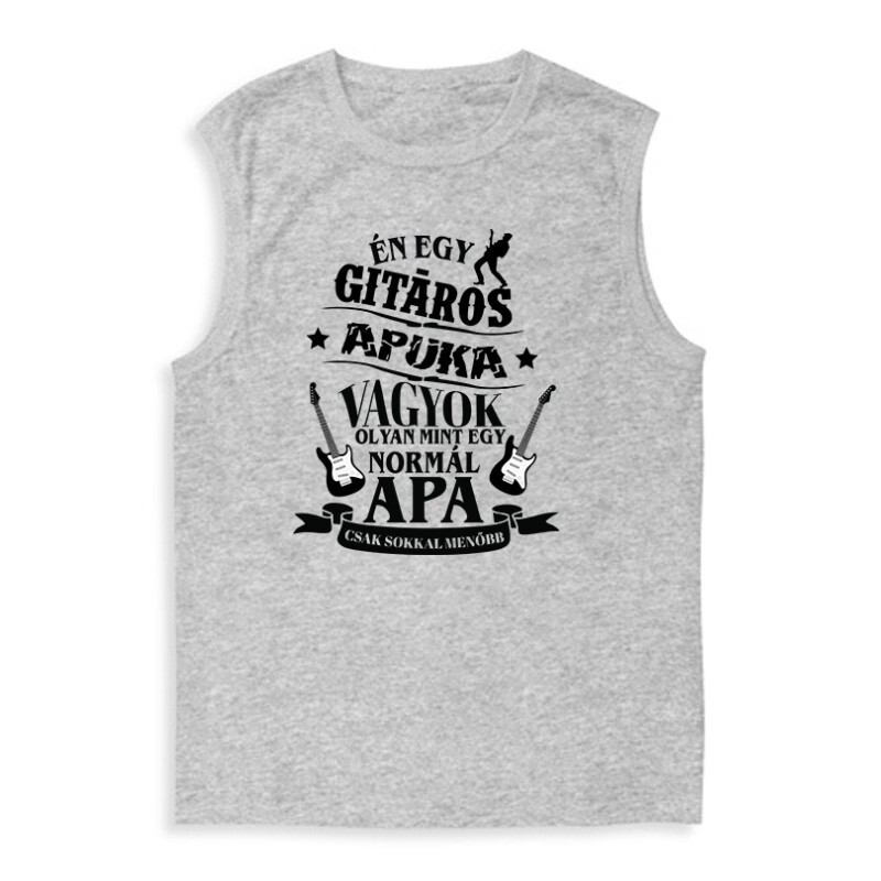 Gitáros Apuka Férfi Trikó