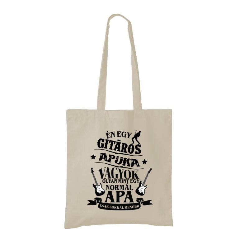 Gitáros Apuka Bevásárló Táska