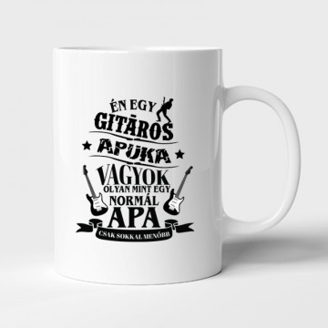 Gitáros Apuka Bögre