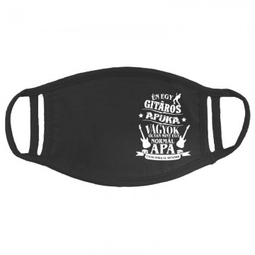 Gitáros Apuka Arcmaszk