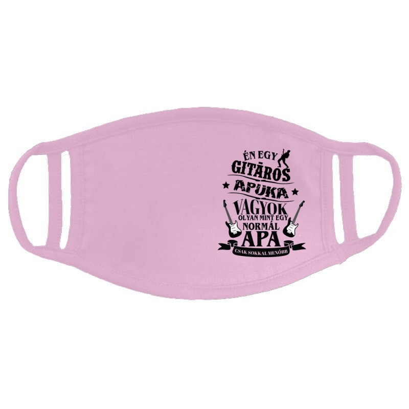 Gitáros Apuka Arcmaszk