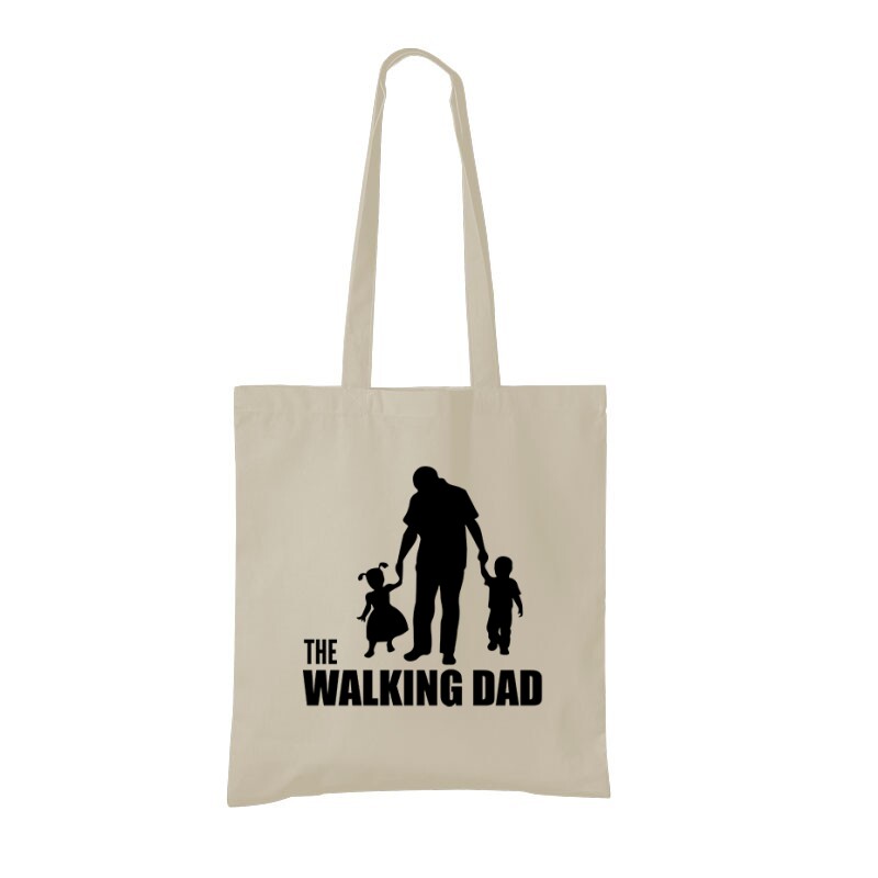 The Walking Dad (Álló, sétáló) Bevásárló Táska