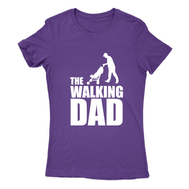 The Walking Dad (Babakocsis) Női Póló