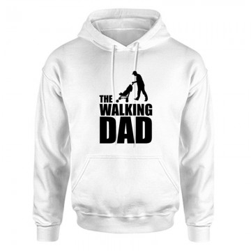 The Walking Dad (Babakocsis) Unisex Kapucnis Pulcsi
