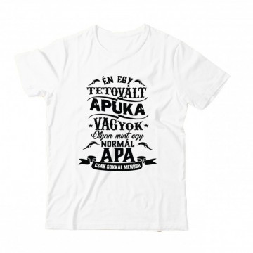 Tetovált Apuka Gyermek Póló