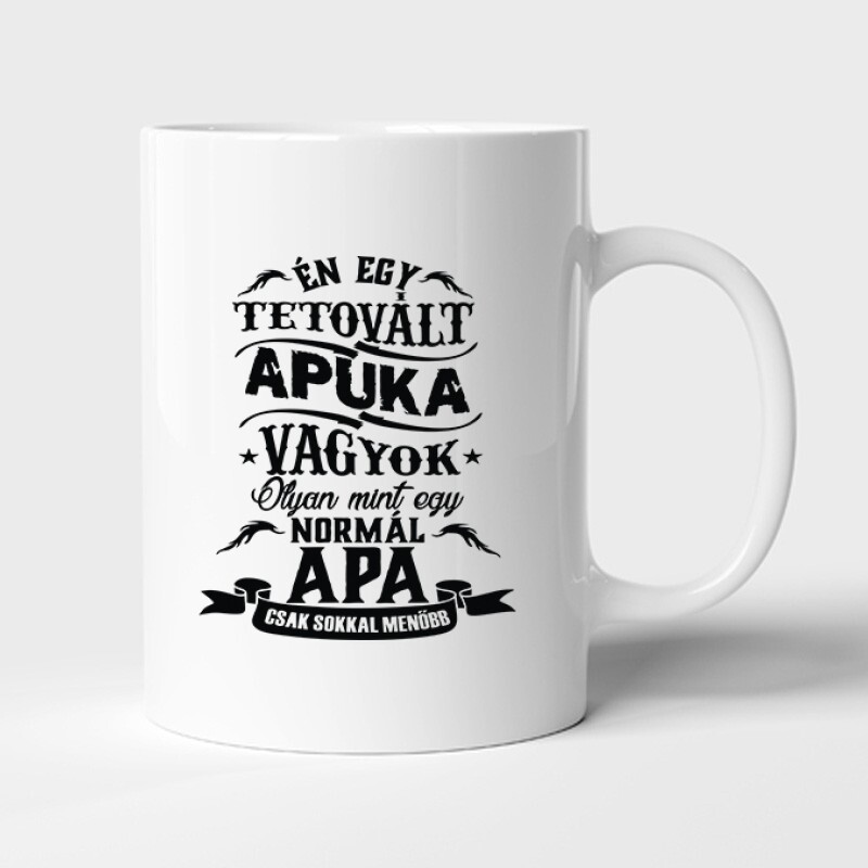 Tetovált Apuka Bögre