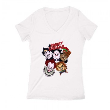 Sweet dreams Női V Kivágott póló