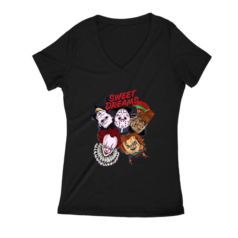 Sweet dreams Női V Kivágott póló