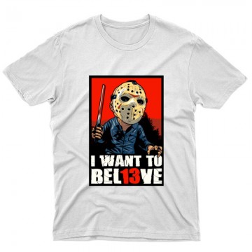 I want to BEL13VE Unisex Póló