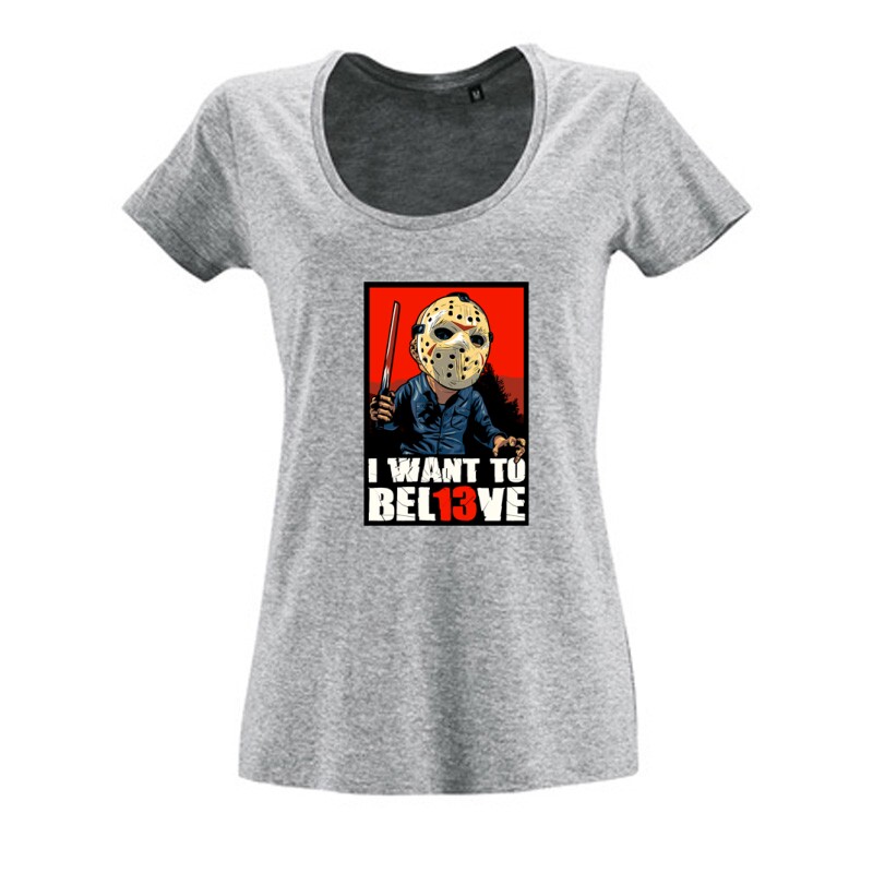 I want to BEL13VE Női O Nyakú Póló