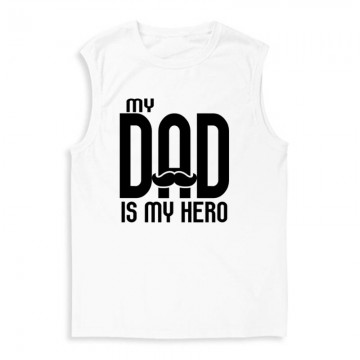 My dad is my hero Férfi Trikó