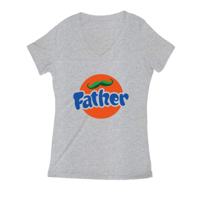 Fanta Father Női V Kivágott póló