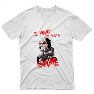 I Want to play a game Unisex Póló