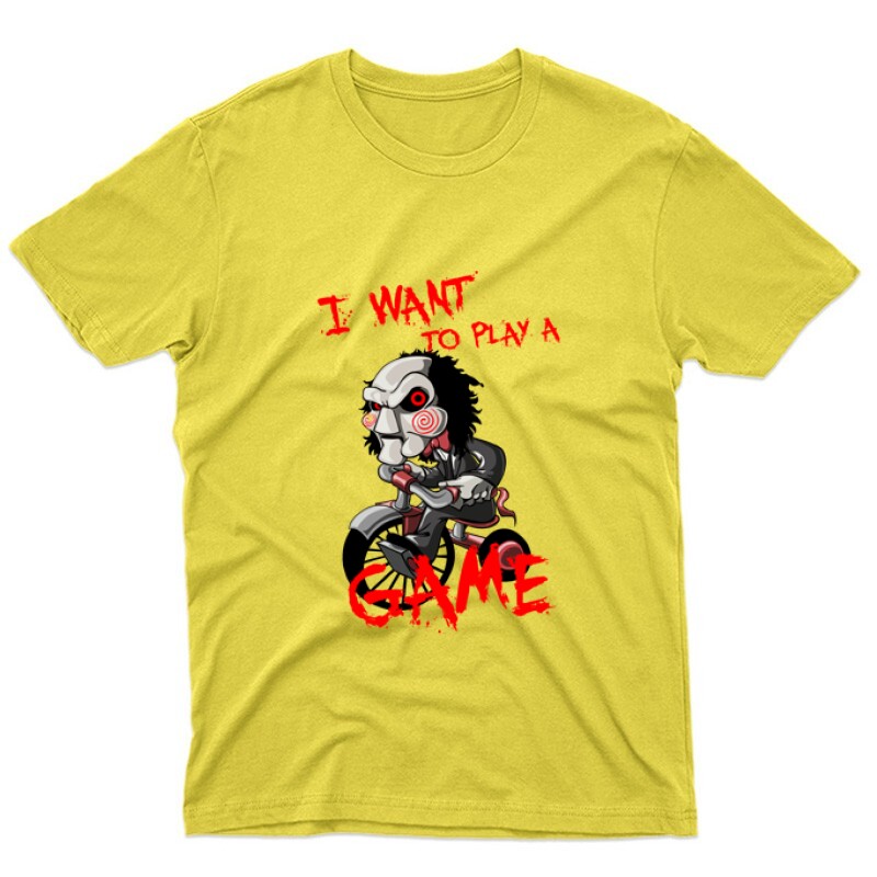 I Want to play a  game Unisex Póló