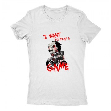 I Want to play a game Női Póló