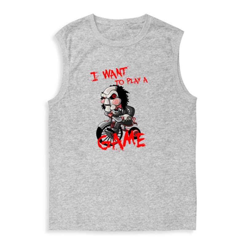 I Want to play a  game Férfi Trikó