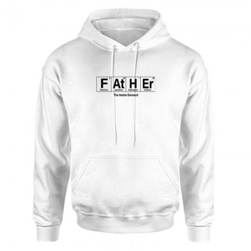 The Noble Element Unisex Kapucnis Pulcsi