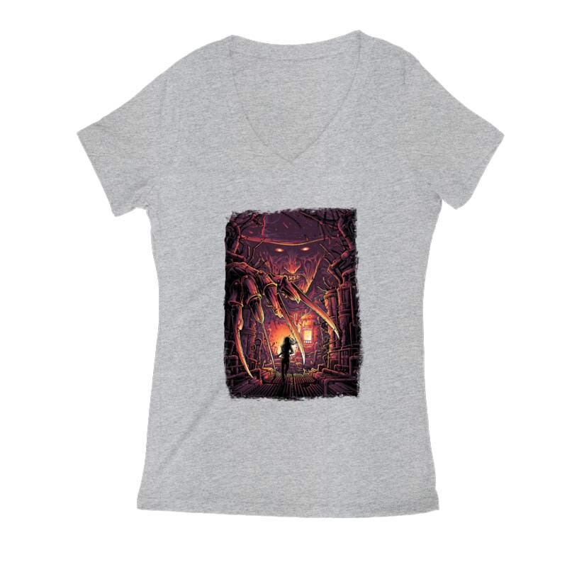 Freddy's Running Női V Kivágott póló