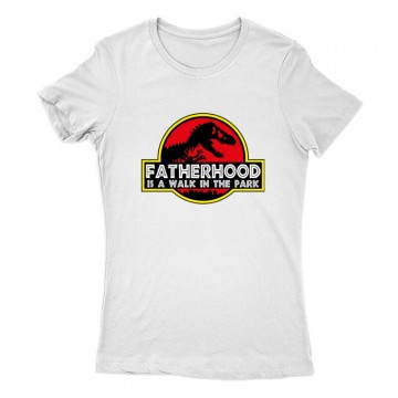 Fatherhood (Jurassic) Női Póló