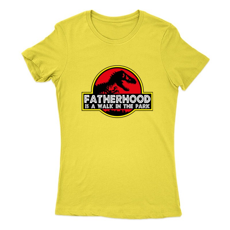 Fatherhood (Jurassic) Női Póló