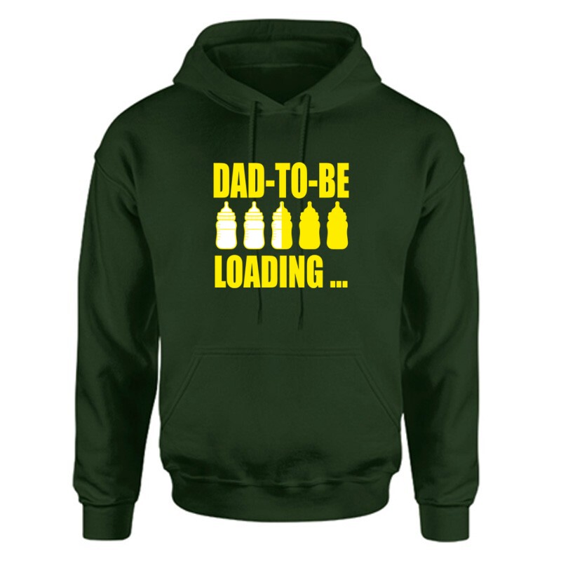 Dad to Be Loading... Unisex Kapucnis Pulcsi