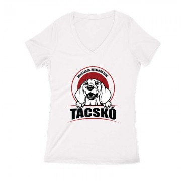 Apró Lábak Női V Kivágott póló