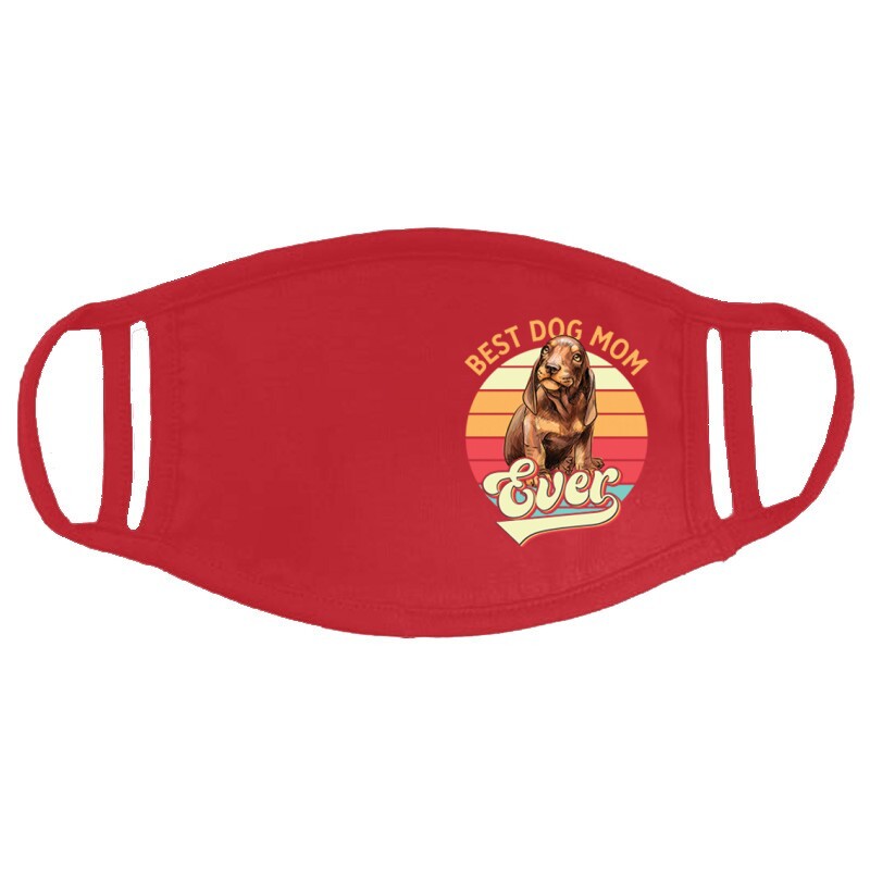 Best Dogmom Ever (retro) Arcmaszk