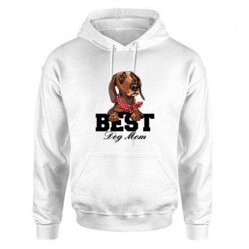 Best Dog Mom Unisex Kapucnis Pulcsi