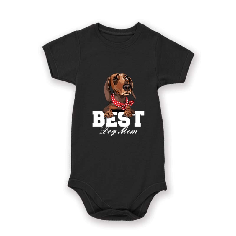 Best Dog Mom Baby Body
