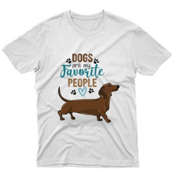 Dogs Are My Favorite Unisex Póló