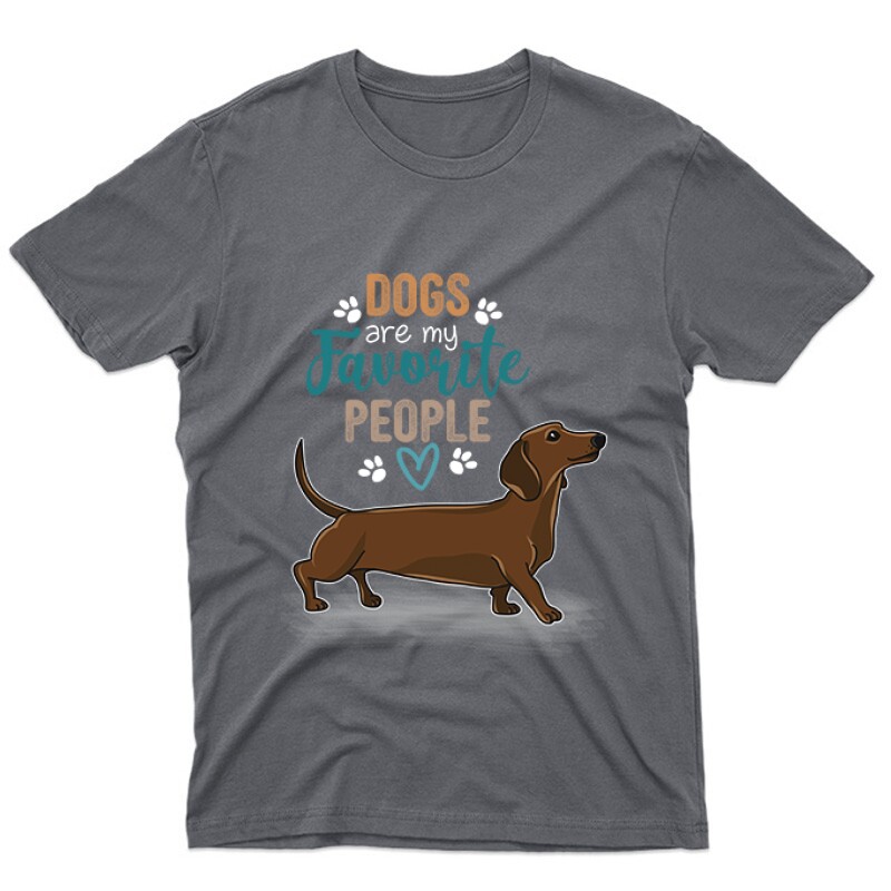 Dogs Are My Favorite Unisex Póló