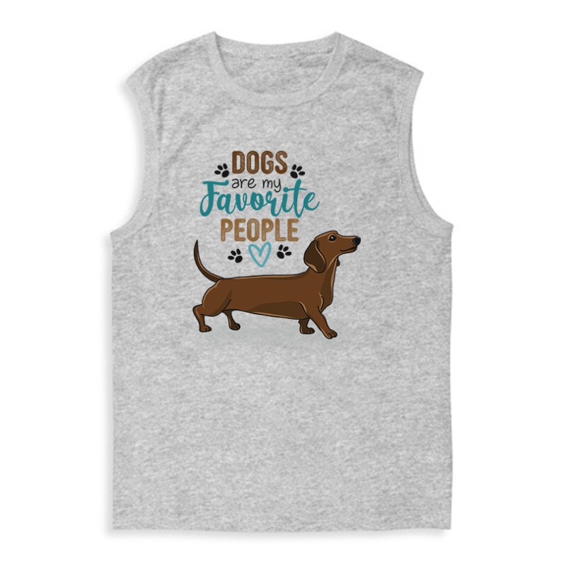 Dogs Are My Favorite Férfi Trikó