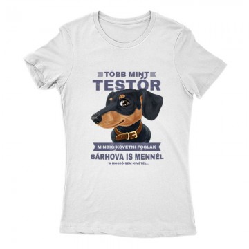 Több mint testőr (tacsi) Női Póló