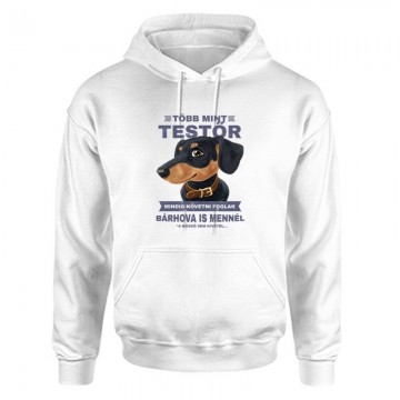 Több mint testőr (tacsi) Unisex Kapucnis Pulcsi