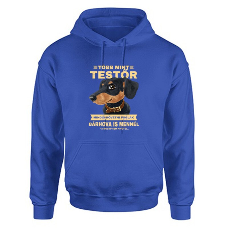 Több mint testőr (tacsi) Unisex Kapucnis Pulcsi