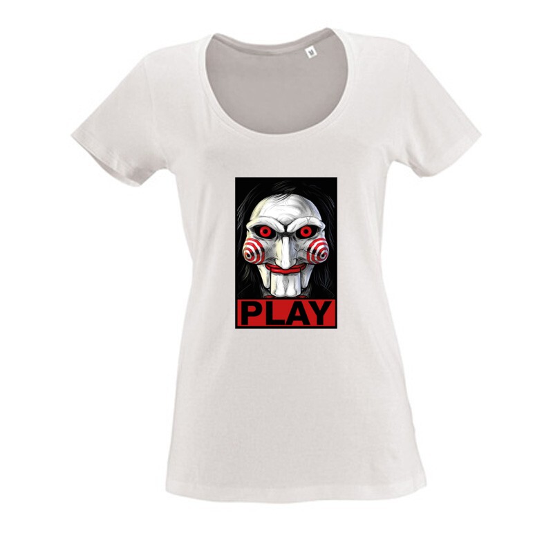 Jigsaw Play Női O Nyakú Póló