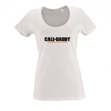 Call of Daddy Női O Nyakú Póló