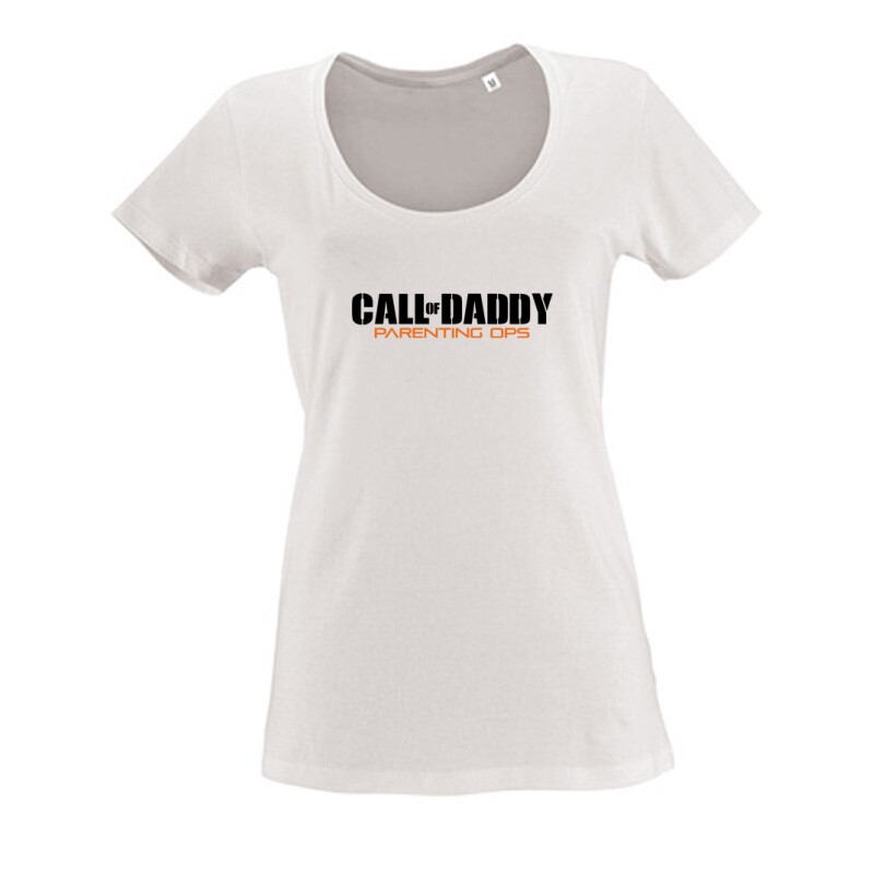 Call of Daddy Női O Nyakú Póló