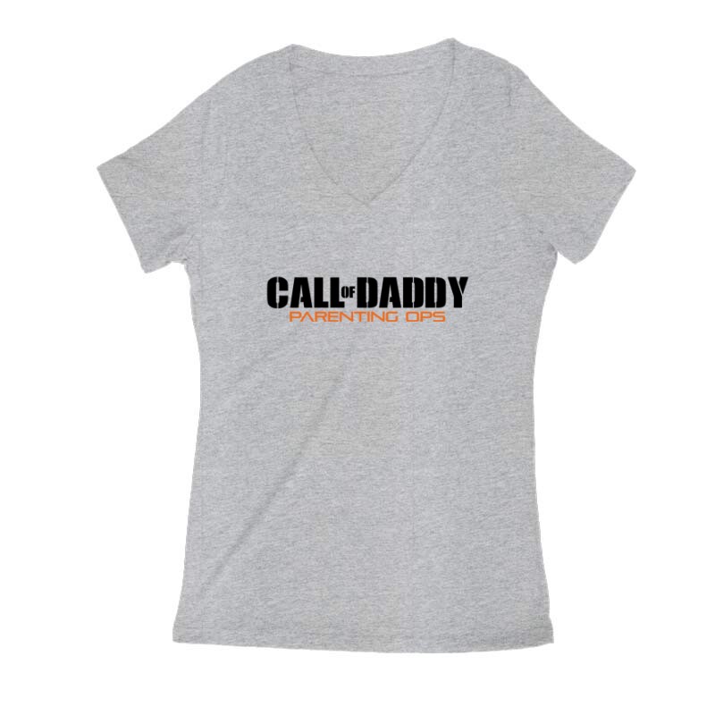 Call of Daddy Női V Kivágott póló