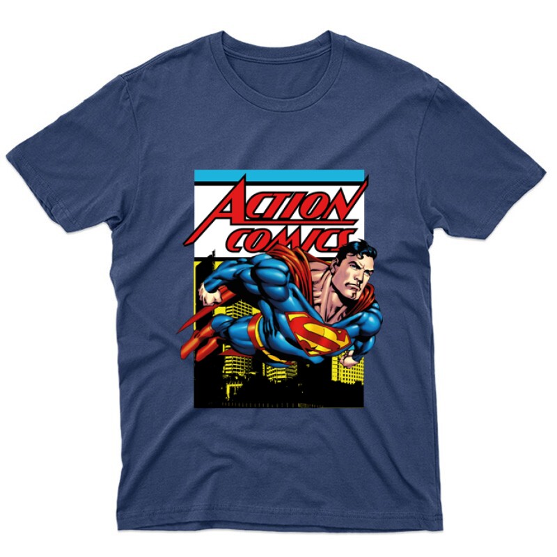 Action Comics Unisex Póló