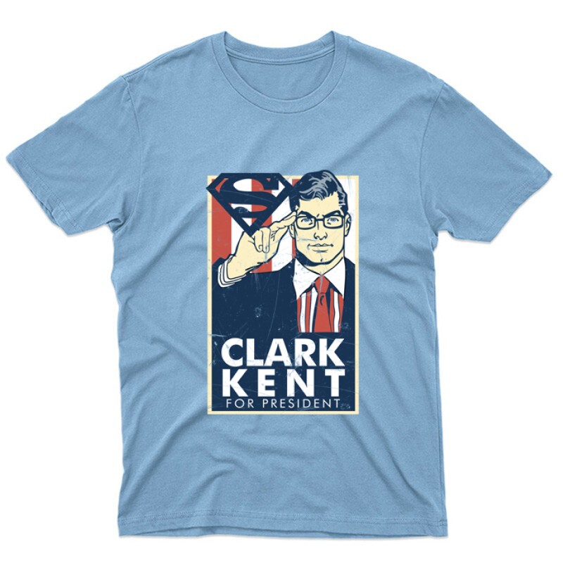 Clark Kent For President Unisex Póló